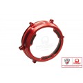 CNC Racing PRAMAC RACING LIMITED EDITION Clear Wet Clutch Cover With Carbon Inlay for the Ducati Panigale 1299/1199/959 Superleggera (and 899 too with modification) CNC Racing PRAMAC RACING LIMITED EDITION Clear Wet Clutch Cover With Carbon Inlay for the Ducati Panigale 1299/1199/959 Superleggera (and 899 too with modification)